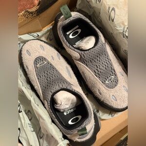 Oakley Factory Gray and Black Sneakers NEW IN BOX